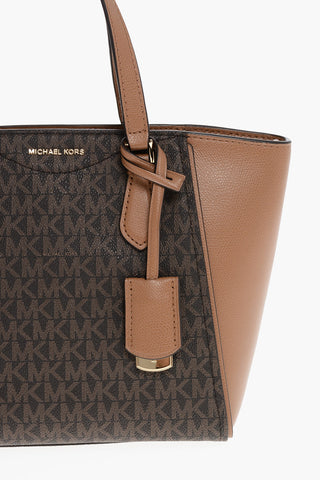 Monogram Eco-leather TARYN Tote Bag