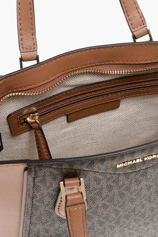 Monogram Eco-leather TARYN Tote Bag