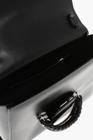 Leather KATTIE Handbag with Removable Shoulder Strap