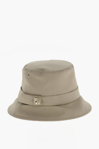 MISS Cappello Bucket in Nylon TEDDY con Fodera Monogram