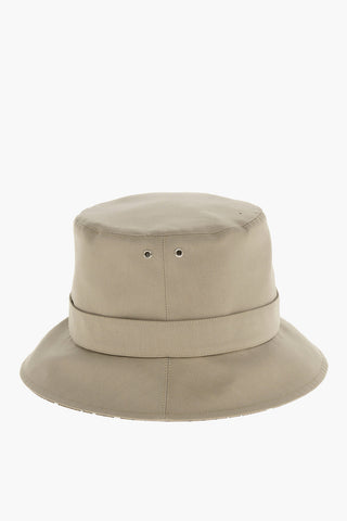 MISS Cappello Bucket in Nylon TEDDY con Fodera Monogram