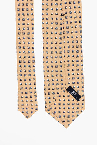 Tie SETTEPIEGHE Patterned Silk