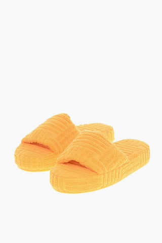 Jacquard Terry GEOMETRIC SPONGE Sliders
