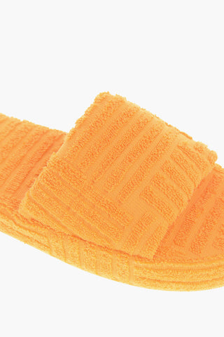 Jacquard Terry GEOMETRIC SPONGE Sliders