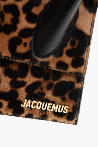 Animal Patterned LE CHIQUITO MOYEN Pony Hair Handbag