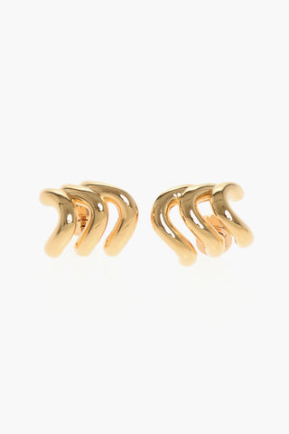 Orecchini LOOP TRIO in Ottone