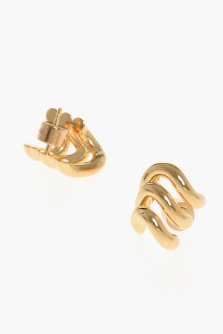 Orecchini LOOP TRIO in Ottone