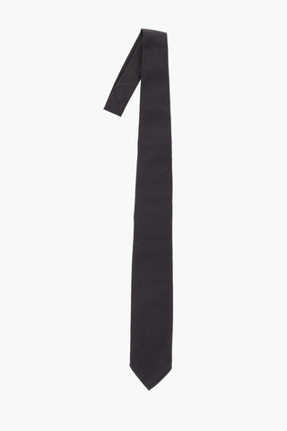 Two-Tone Striped Silk Tie