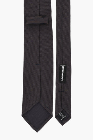 Two-Tone Striped Silk Tie