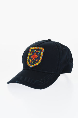 Vintage Effect Cap with Beads Logo