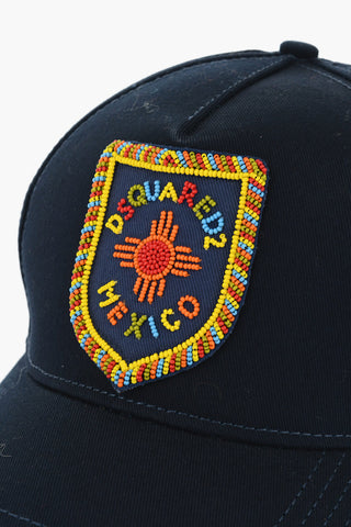Vintage Effect Cap with Beads Logo