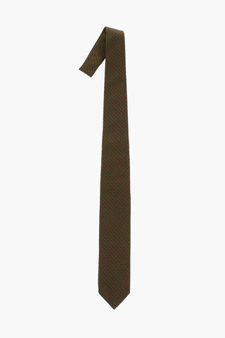 Patterned Silk Tie