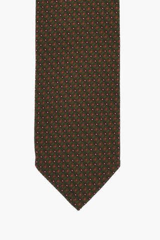Patterned Silk Tie