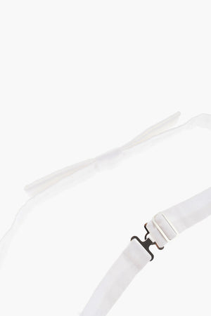 Fliege aus Baumwollpopeline Unifarben