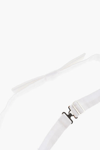 Fliege aus Baumwollpopeline Unifarben