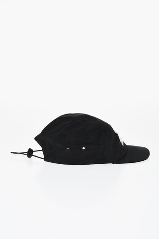 Cappello da Baseball In Nylon Con Logo in Rilievo