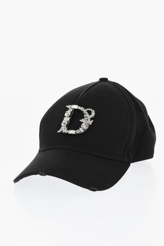 Cappello da Basell In Cotone con Monogram Gioiello