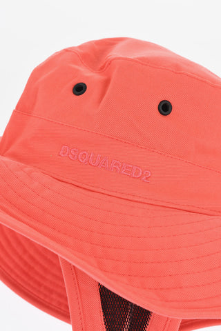 Cappello Bucket In Twill a Tinta Unita