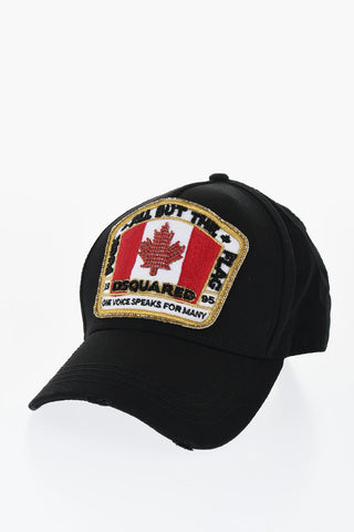 Cotton Cap with Metallic Details
