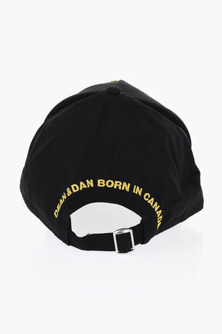 Cotton Cap with Metallic Details