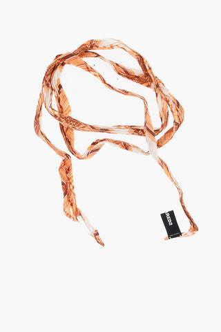 Foulard Slim in Seta a Fantasia
