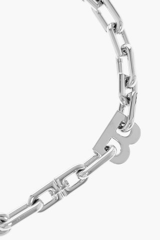Brass B CHAIN Choker Necklace