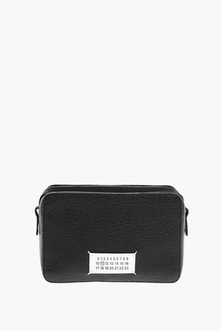 Textured Leather 5AC Shoulder Bag