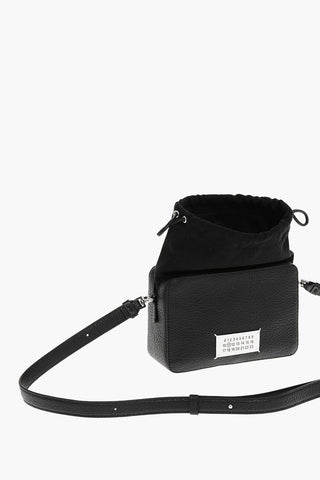 Textured Leather 5AC Shoulder Bag