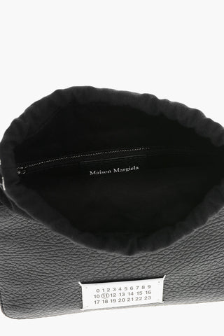Textured Leather 5AC Shoulder Bag