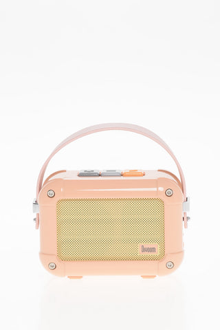 Portable MACCHIATO Mini Radio-Speaker with Handle