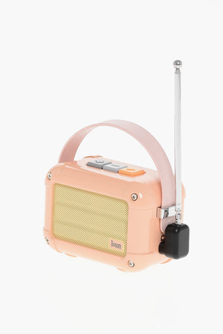 Portable MACCHIATO Mini Radio-Speaker with Handle
