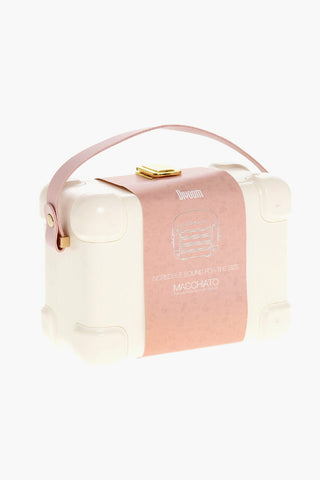 Portable MACCHIATO Mini Radio-Speaker with Handle