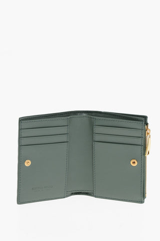 Portafogli Bifold in Nappa Intrecciata