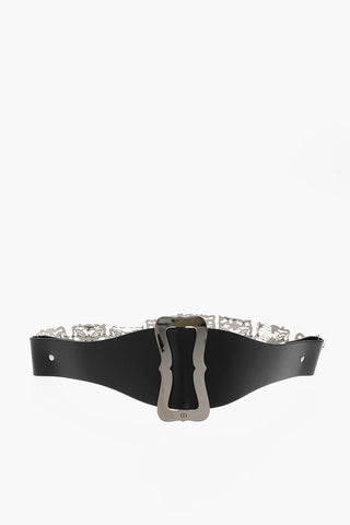 Jewel Detailed FANTASIA Bustier Belt 100mm