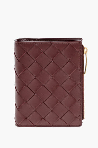Portafogli Bifold in Nappa Intrecciata