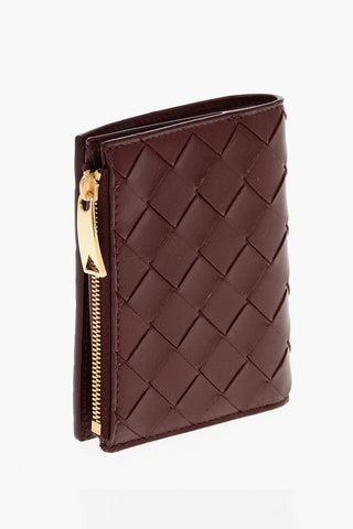Portafogli Bifold in Nappa Intrecciata
