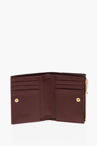Portafogli Bifold in Nappa Intrecciata