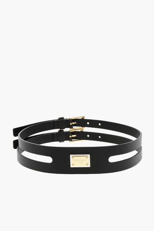 Leather Belt DOUBLE 50mm