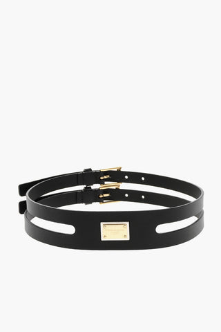 Leather Belt DOUBLE 50mm