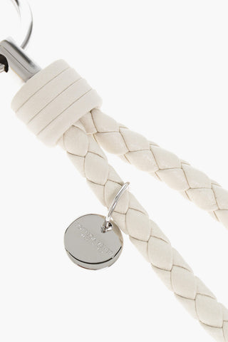 Woven Leather Key Ring