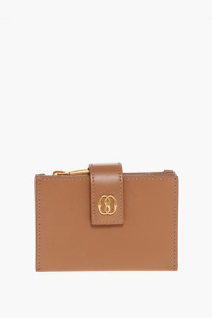Geldbörse aus Leder EMBLEM ACCORDION mit Kette