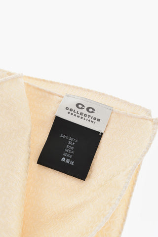 CC COLLECTION Fazzoletto da Taschino in Seta Jacquard 