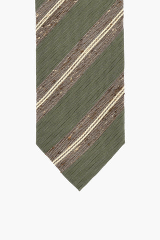 CC COLLECTION Striped Twill Tie