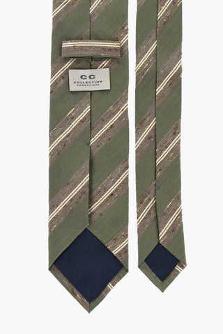 CC COLLECTION Striped Twill Tie