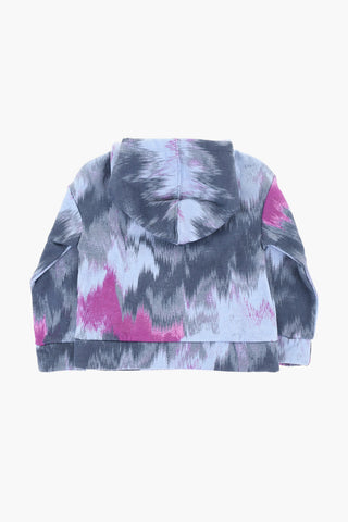 Hoodie aus Baumwollfrottee