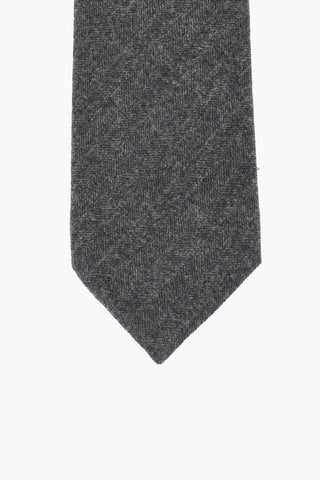 Solid Color Wool Tie
