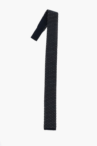 CC COLLECTION Embroidered Cotton Tie