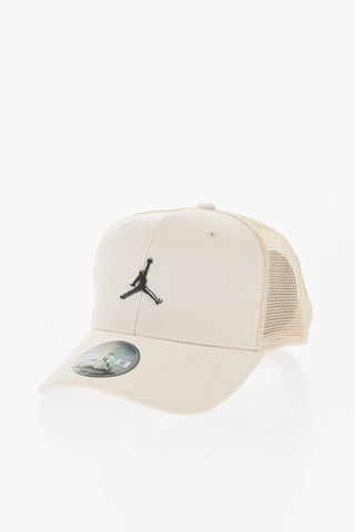 AIR JORDAN Cappello Baseball Trucker in Tinta Unita con Logo in Metallo