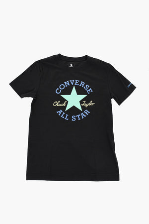 ALL STAR CHUCK TAYLOR Crewneck T-Shirt in Solid Color with Printed Logo