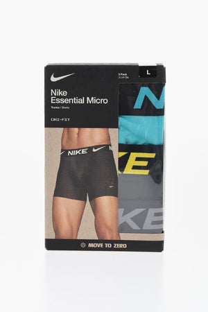 3팩 박서 ESSENSIAL MICRO Dri-Fit 로고 엘라스틱 밴드
